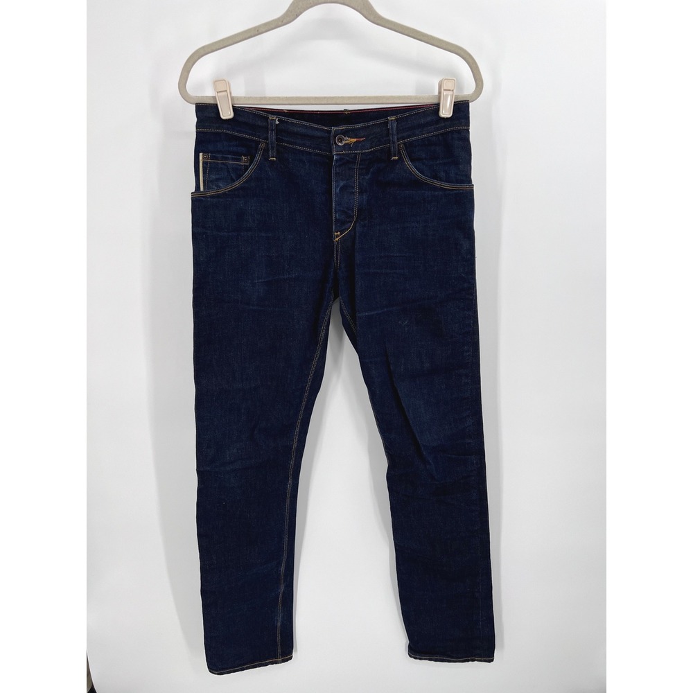Raleigh Denim Jones White Oak Cone Denim Selvedge Jeans 30x33 Indigo Handcrafted